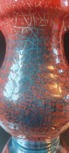 Pichet signé Accolay céramique des années 50/60