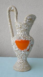 Vallauris Pitcher Fat Lava