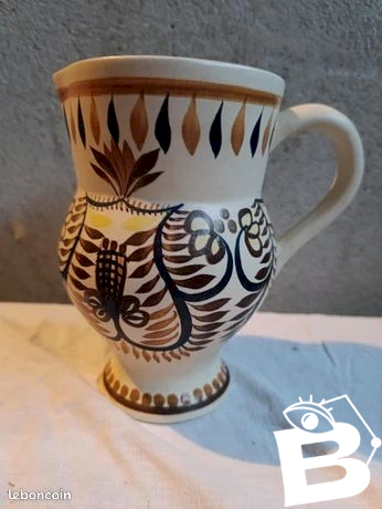 pichet vintage henriot quimper en bon etat