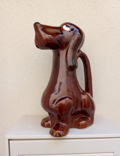 pichet zoomorphe carafe Poët Laval 
