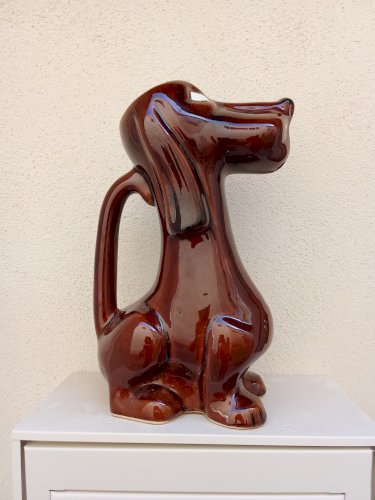 pichet zoomorphe carafe Poët Laval 
