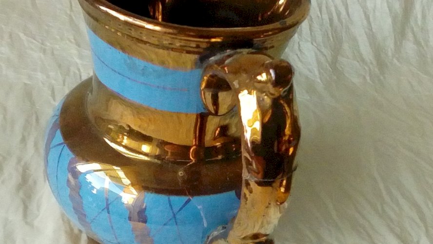 PICHETS FAIENCE DE JERSEY FIN 19 ÈME **