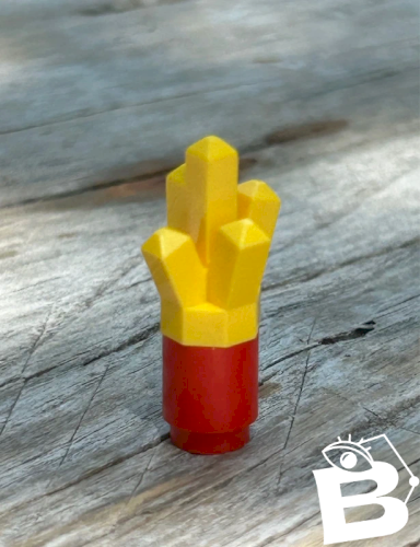 Pièce/accessoire Lego barquette de frites
