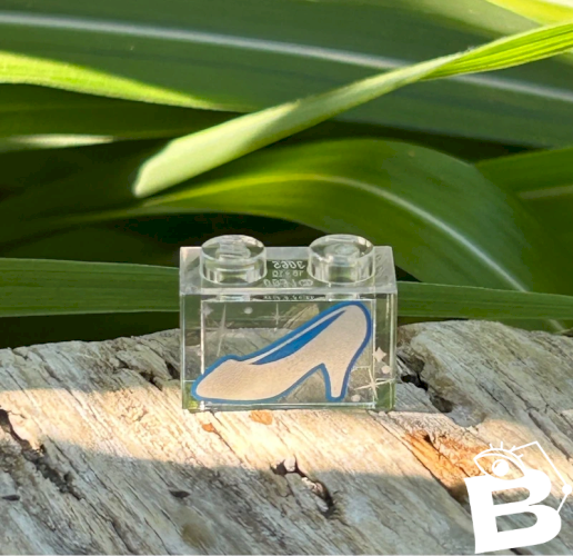 Pièce/accessoire Lego brique motif chaussure de Cendrillon