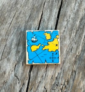 Lego piece/accessory card
