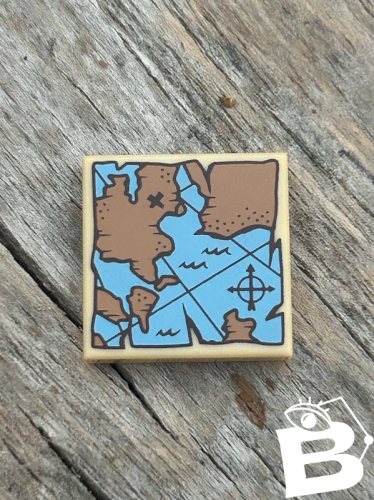 Pièce/accessoire Lego carte