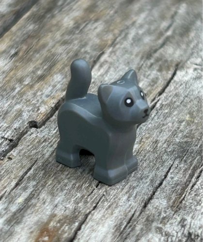 Pièce/accessoire Lego chaton gris