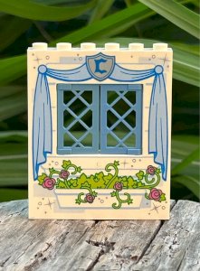 Pièce/accessoire Lego cloison avec fenêtre