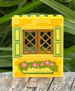 Pièce/accessoire Lego cloison avec fenêtre