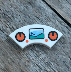Lego control panel piece/accessory