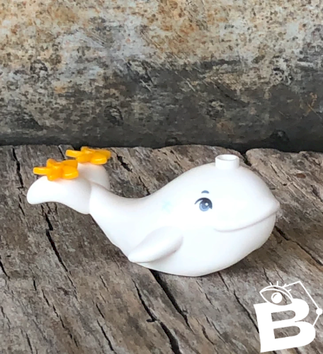 Pièce/accessoire Lego Friends baleine blanche