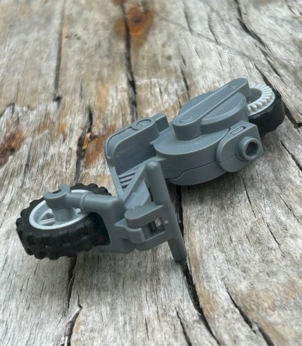 Pièce/accessoire Lego moto grise