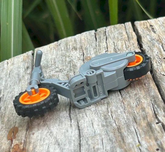 Pièce/accessoire Lego moto grise