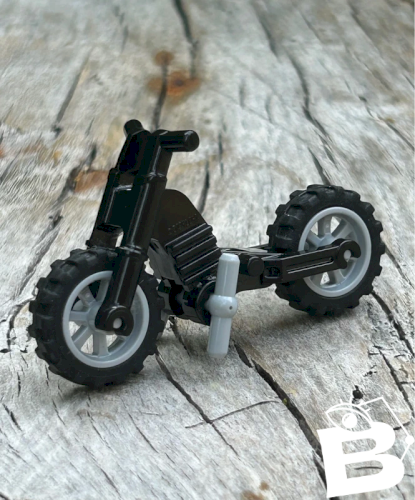 Pièce/accessoire Lego moto noire