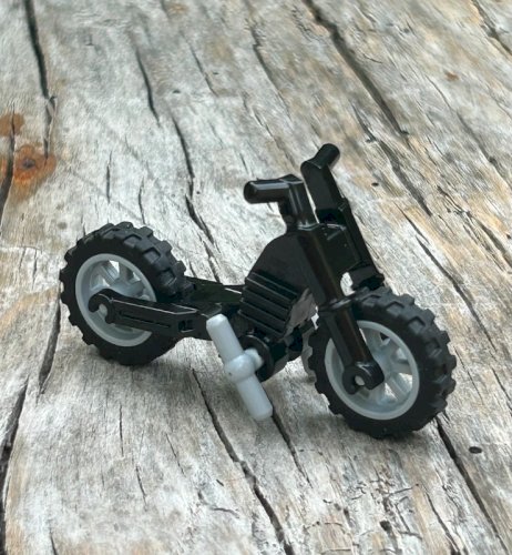 Pièce/accessoire Lego moto noire
