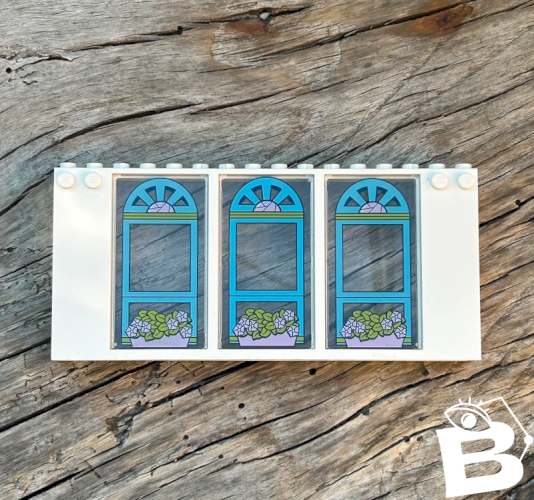 Pièce/accessoire Lego mur/façade/baie vitrée