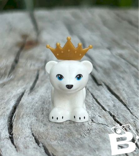 Pièce/accessoire Lego ours blanc
