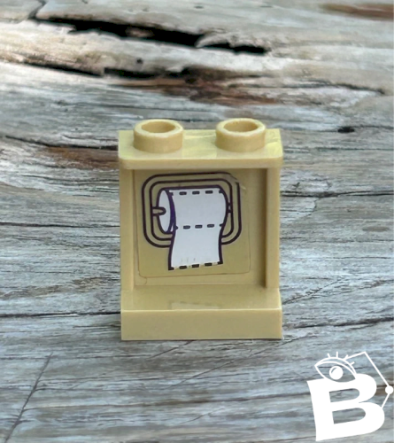 Pièce/accessoire Lego papier toilette
