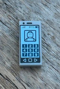 Lego mobile phone piece/accessory