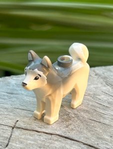 Lego piece/accessories Husky dog