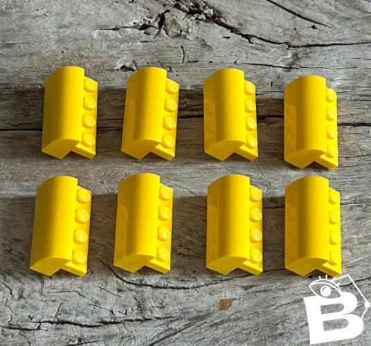 Pièces de construction Lego jaunes