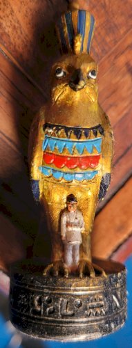 Pièces d'échec égyptologie probablement début XXème.