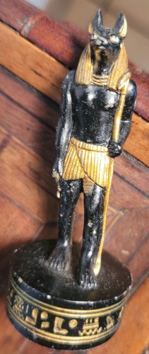 Pièces d'échec égyptologie probablement début XXème.