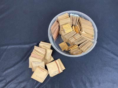 Pièces Horlogerie lot spiraux ,spirale neuf de stock Besançon .