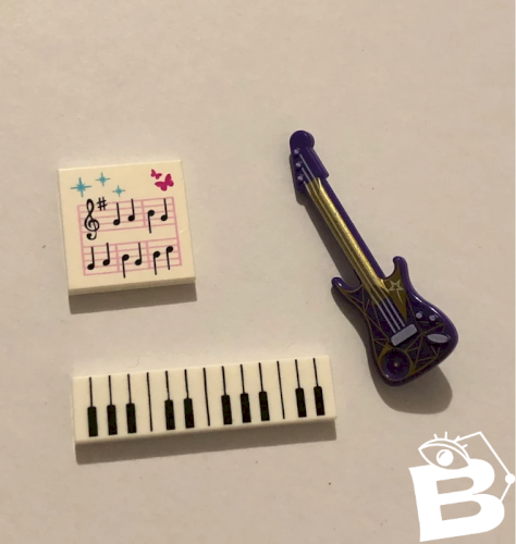 Pièces Lego thème musique