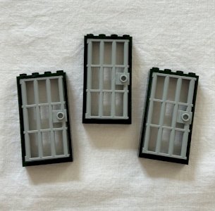 Pièces/accessoires de Lego portes de prison
