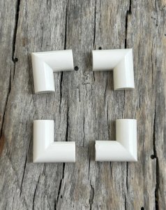 Lego white angle pieces/accessories