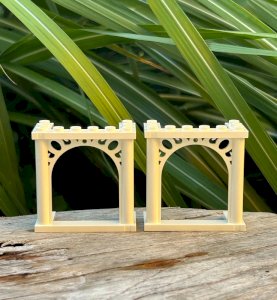 Lego white arches parts/accessories