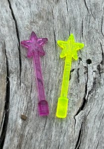 Lego pieces/accessories fluorescent magic wands
