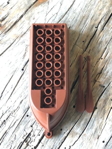 Pièces/accessoires Lego barque et rames marrons