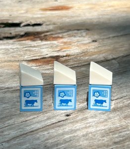 Lego pieces/accessories milk bricks