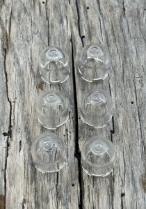 Lego parts/accessories transparent bells