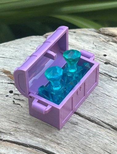 Pièces/accessoires Lego coffre et diamants