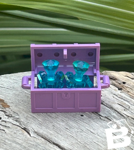 Pièces/accessoires Lego coffre et diamants