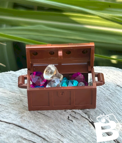 Pièces/accessoires Lego coffre fort et diamants