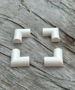 Lego white corner pieces/accessories