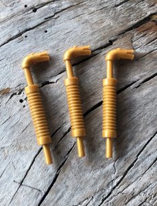 Gold Lego pieces/accessories