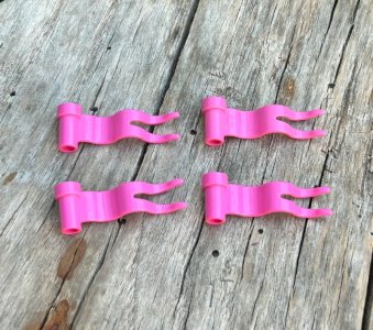 Pièces/accessoires Lego drapeaux roses