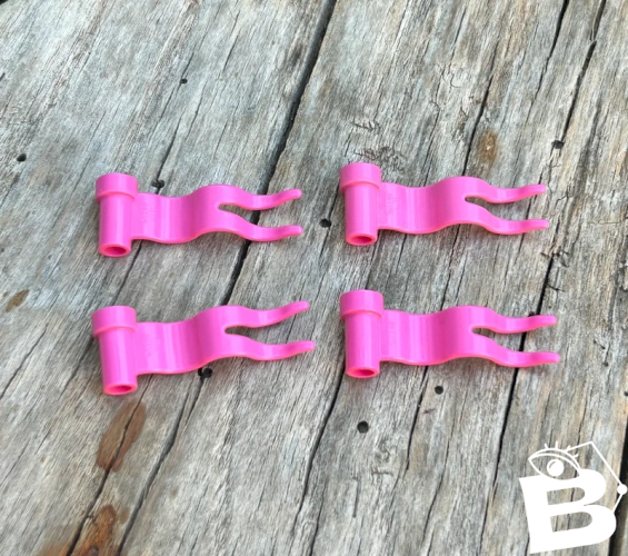 Pièces/accessoires Lego drapeaux roses