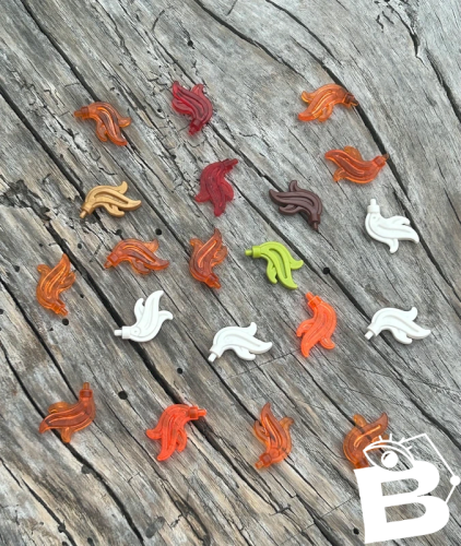 Pièces/accessoires Lego flammes multicolores