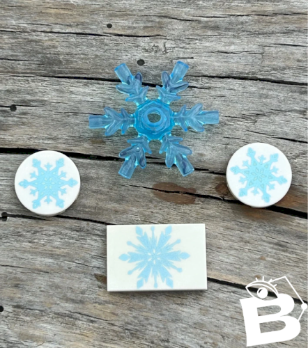 Pièces/accessoires Lego flocons de neige