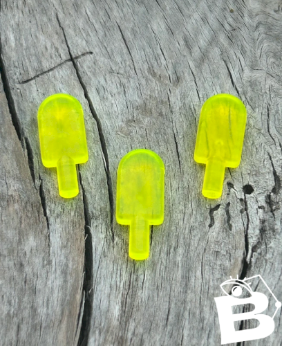 Pièces/accessoires Lego glaces jaunes fluorescentes