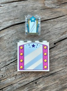 Lego pieces/accessories mirrors