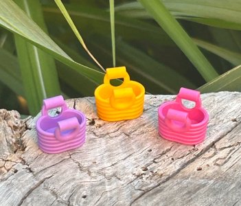 Lego pieces/accessories multicolored baskets