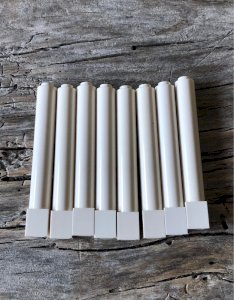 Lego white pillar pieces/accessories