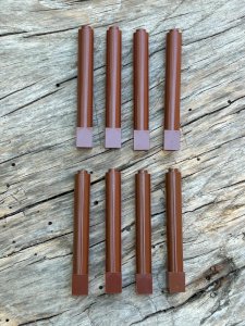 Lego parts/accessories brown pillars